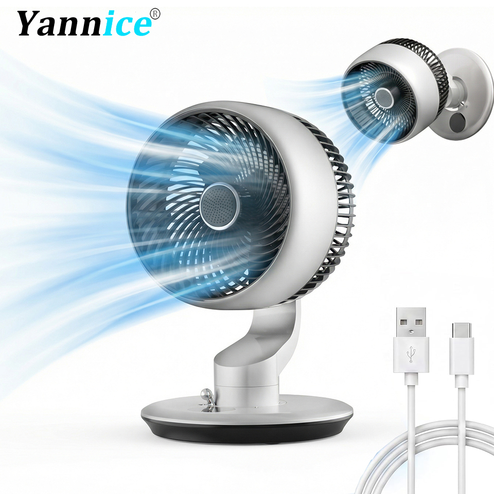 Smart Home Pc - Ventilatore da tavolo USB da 7800