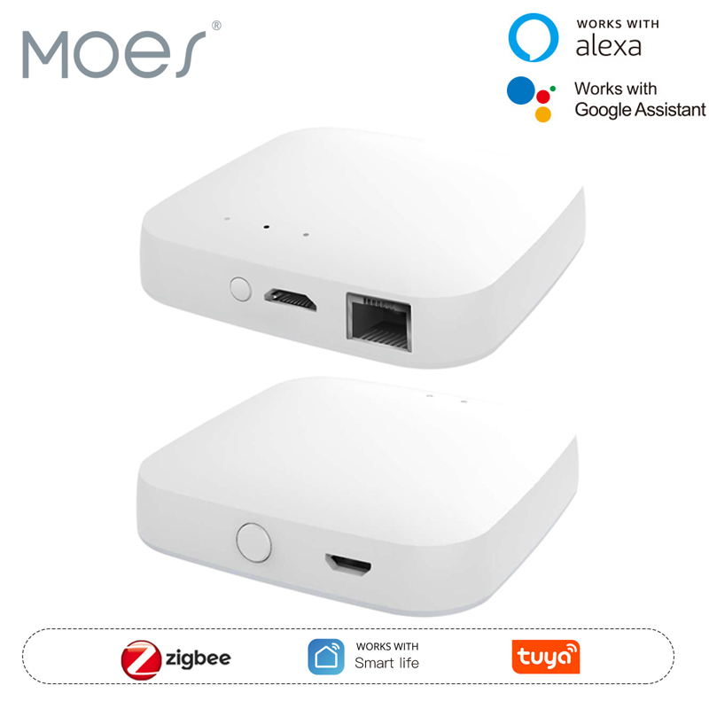 Smart Home Bridge - MOES Tuya ZigBee3.0 Smart Hub, Gateway