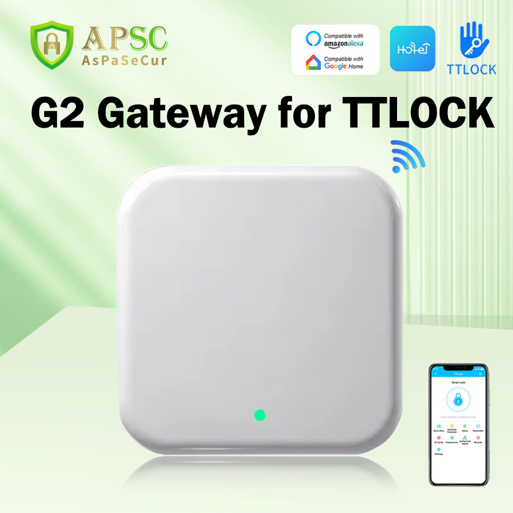 Smart Home Door Lock - TTLOCK Gateway G2 G3 Bluetooth A
