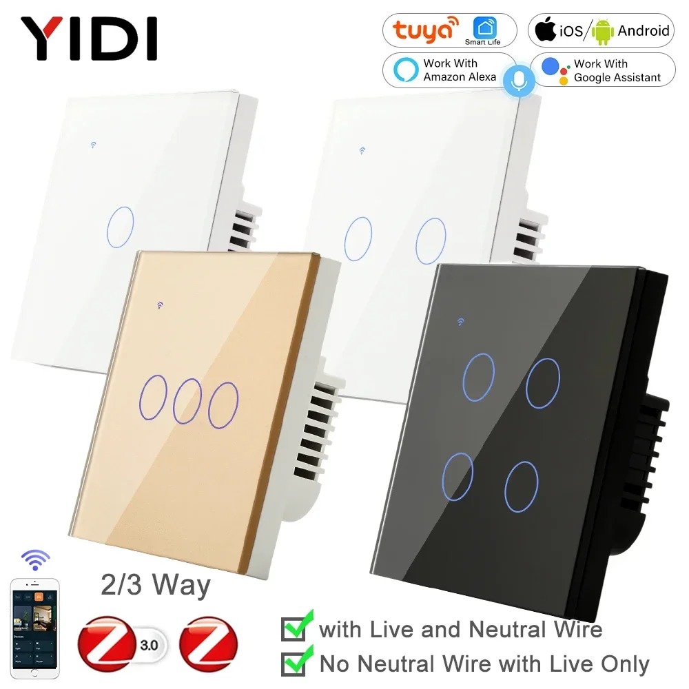 Smart Home Europe - ZigBee 1 2 3 4 Gang