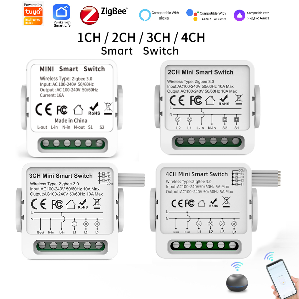 Smart Home Matter - Interruttore Intelligente Tuya Zigbee 3.0 a