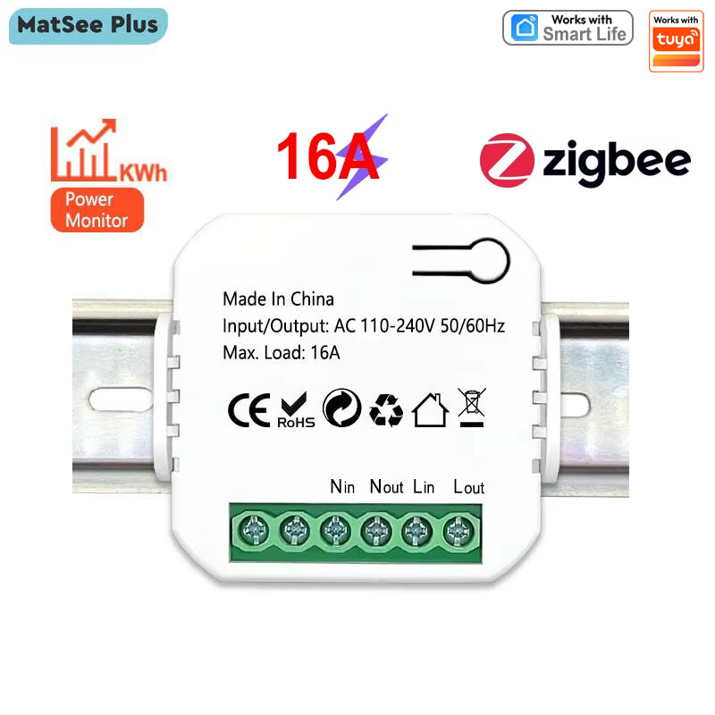 Smart Home Europe - Tuya Smart ZigBee Contatore di Elettricità