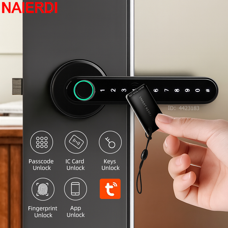 Smart Home Door Lock - NAIERDI Serratura intelligente per impronte digitali