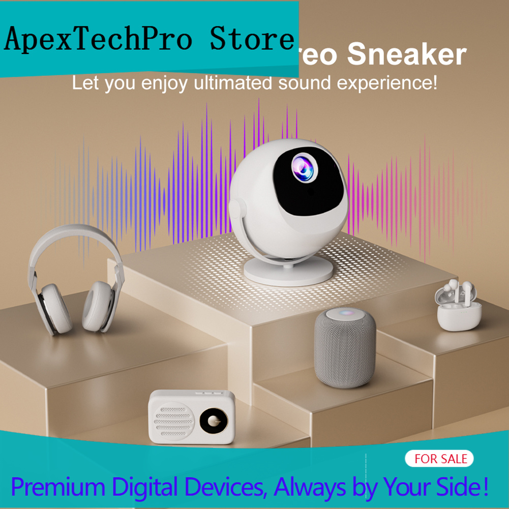 Smart Home Devices Images - Proiettore ApexTP360 con Rotazione a 360