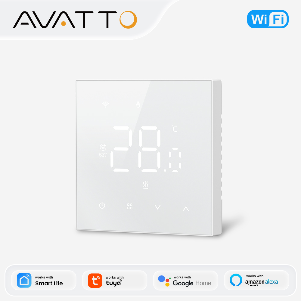 Alexa Compatible Bulb - Termostato WiFi LED HD AVATTO Tuya