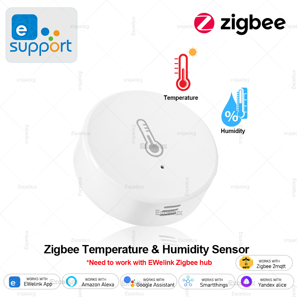 Smart Home Bridge - EWelink Smart Zigbee Sensore di umidità