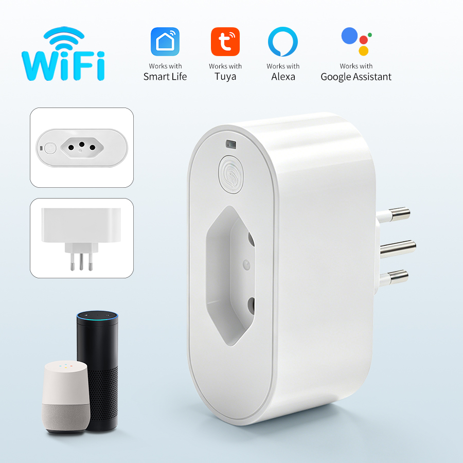 Smart Home Technology - Presa intelligente WiFi Tuya con monitoraggio