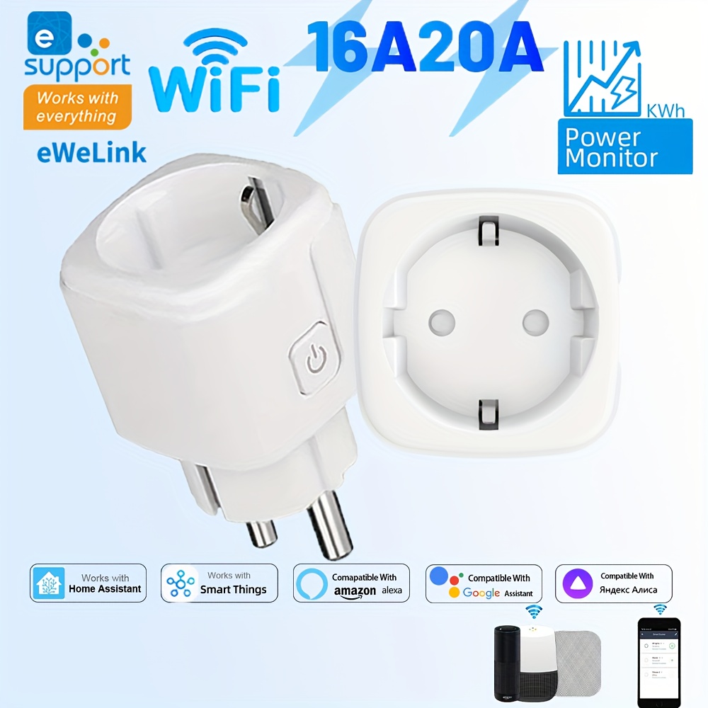 Smart Home Bridge - EWeLink Smart WiFi Presa telecomando UE/interruttore