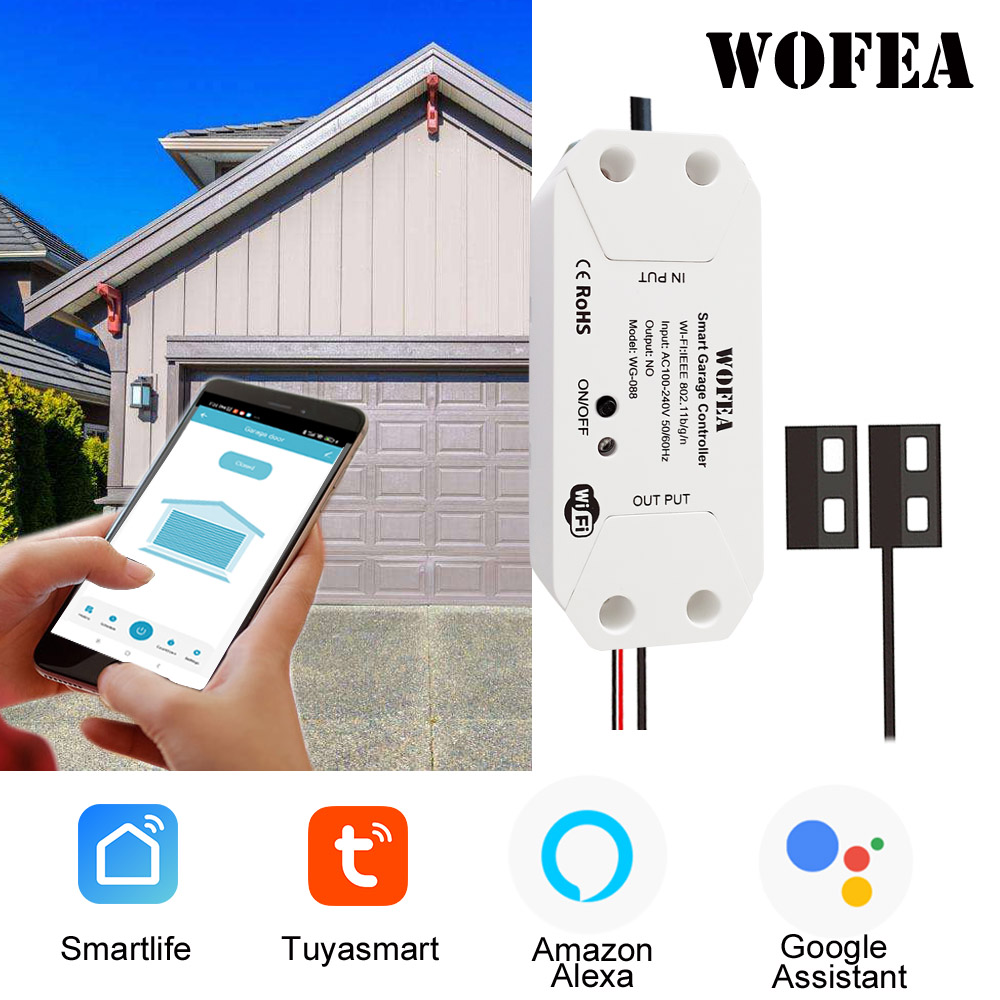 Smart Home Europe - Wofea Tuya Smart WIFI 2.4G Apriporta