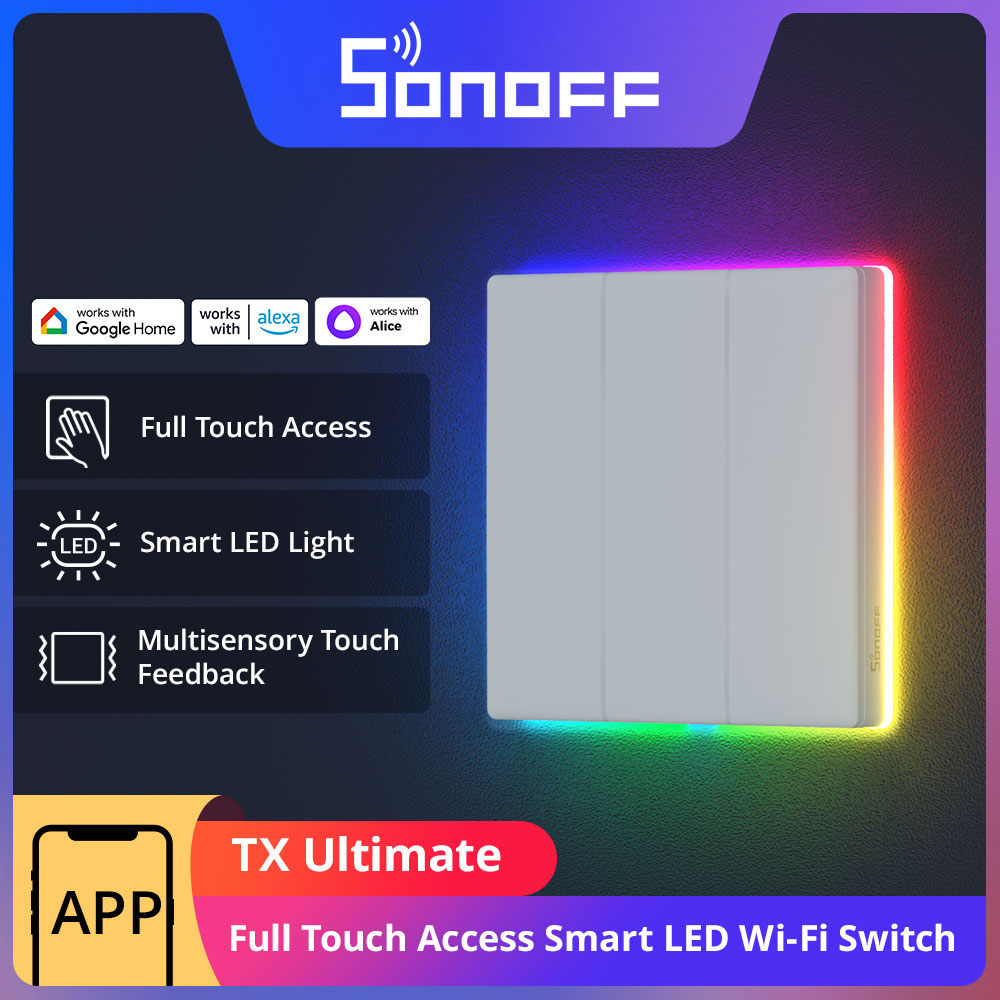 SONOFF TX Ultimate Smart WiFi  - Alexa Compatible Bulb recensione e prezzo