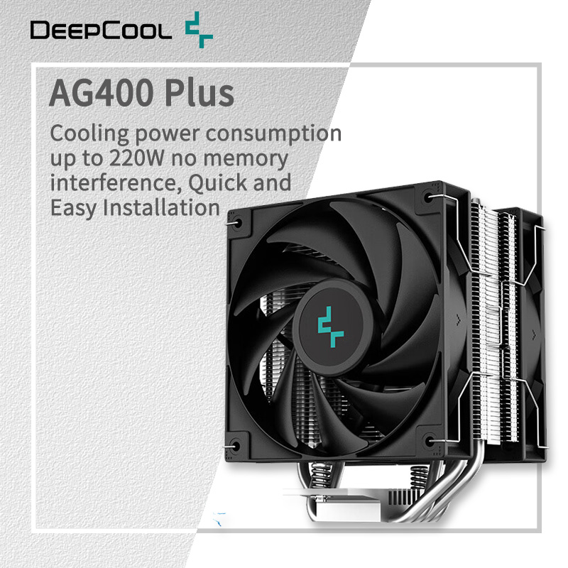 DEEPCOOL AG400 4 tubi di calor - Smart Home Pc recensione e prezzo