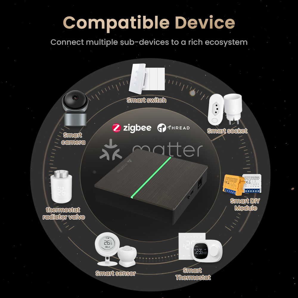 AVATTO Matter Smart Wired Gate - Smart Home Bridge recensione e prezzo