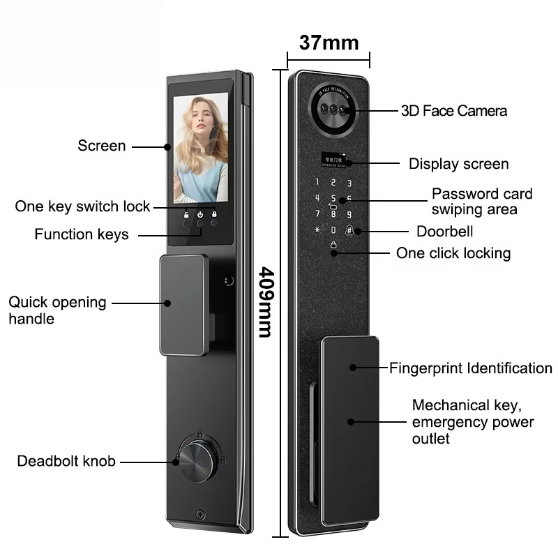 Serratura Intelligente WiFi Tu - Smart Home Door Lock recensione e prezzo