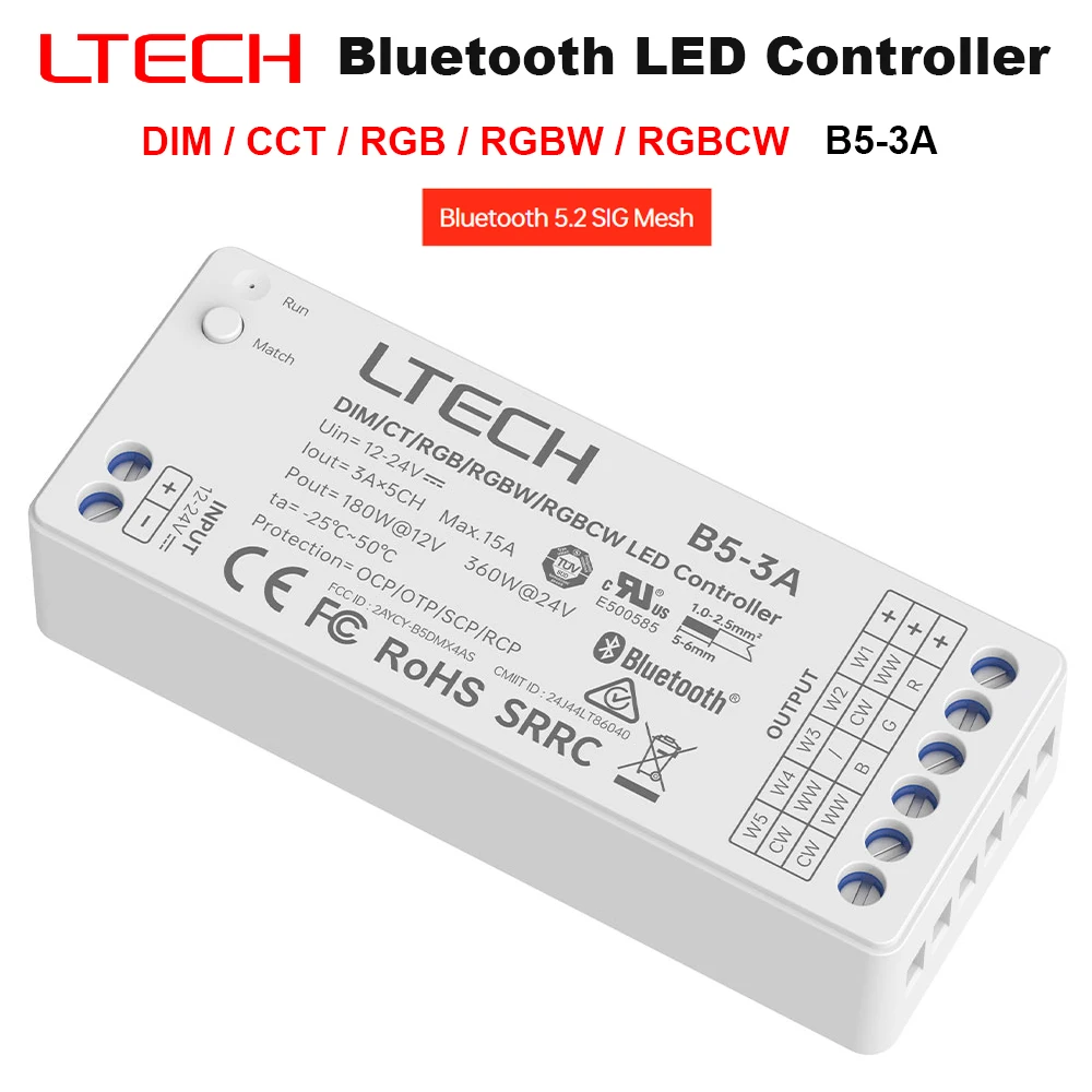 LTECH B5-3A Controller LED Cos - Alexa Compatible Bulb recensione e prezzo