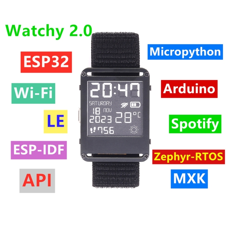K0EA ESP32 Smartwatch Orologio - Smart Home Open Source recensione e prezzo