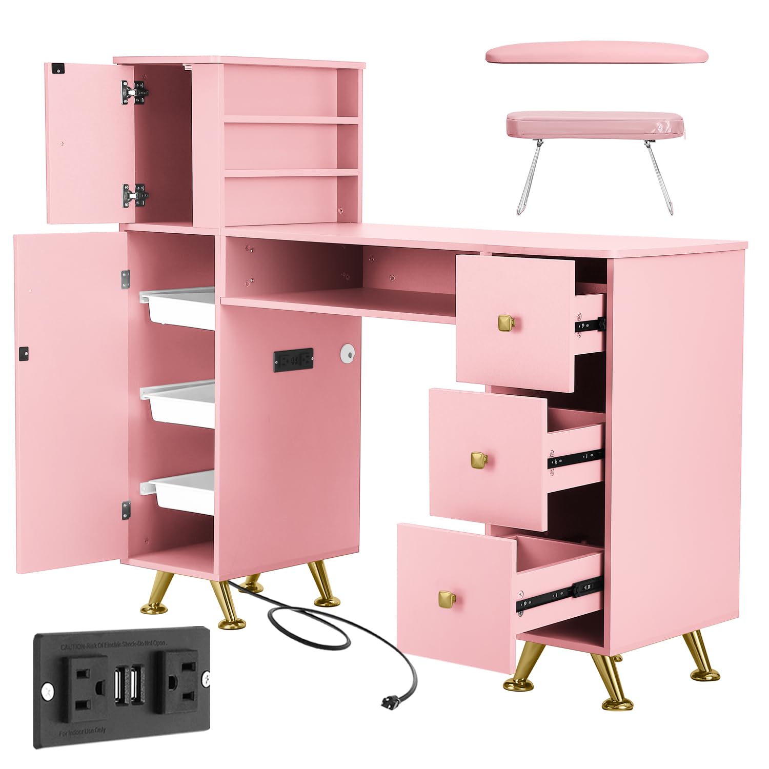 Tavolo Rosa per Manicure, Post - Smart Home Pc recensione e prezzo