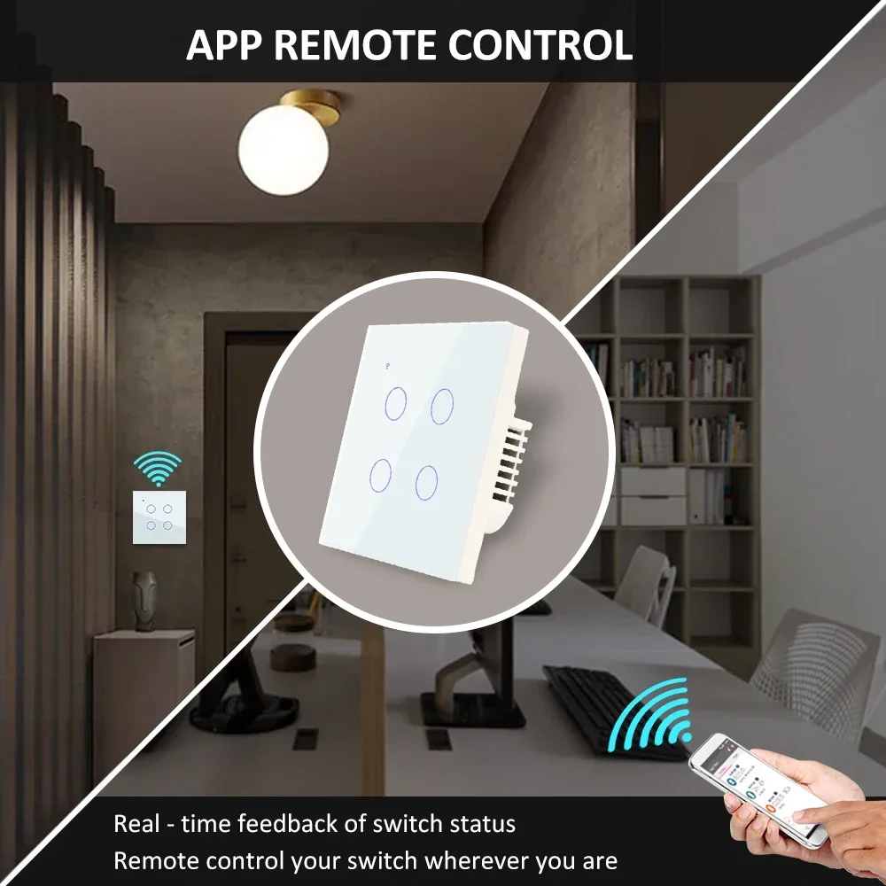 ZigBee 1 2 3 4 Gang senza neut - Smart Home Europe recensione e prezzo