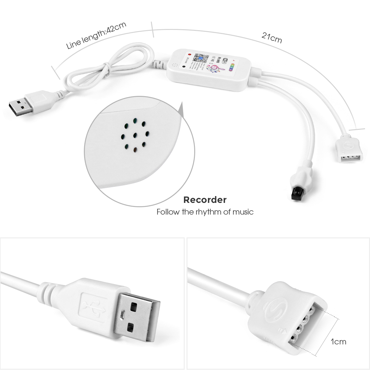 Controller e telecomando DC5V  - Alexa Compatible Bulb recensione e prezzo