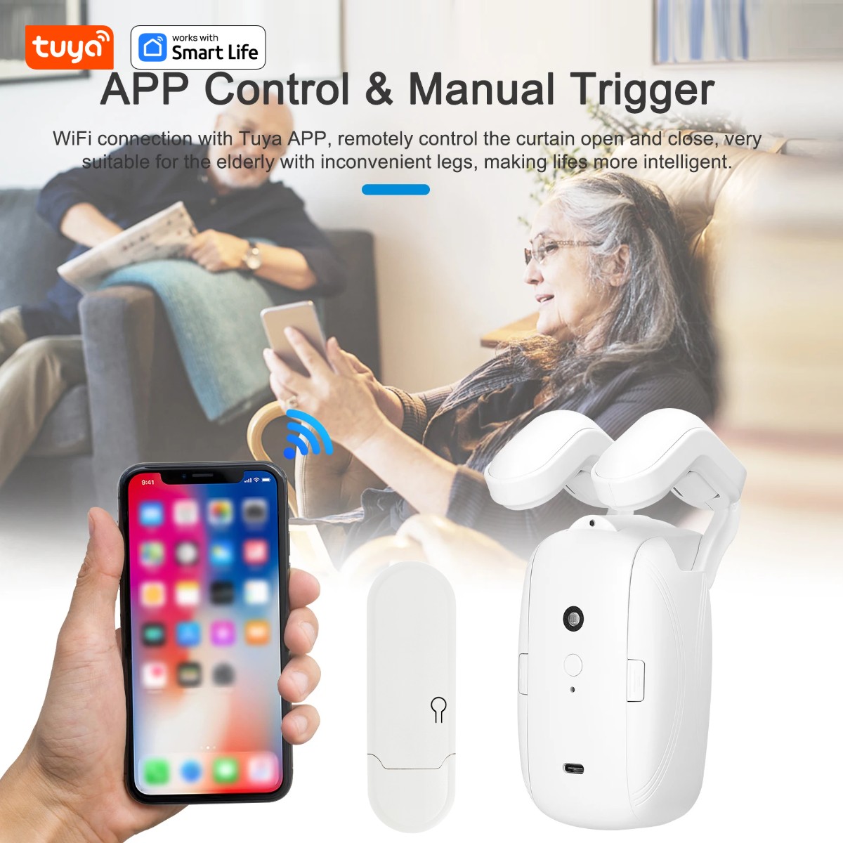 1/2 Pezzi Robot Tenda Intellig - Smart Curtain Robot recensione e prezzo
