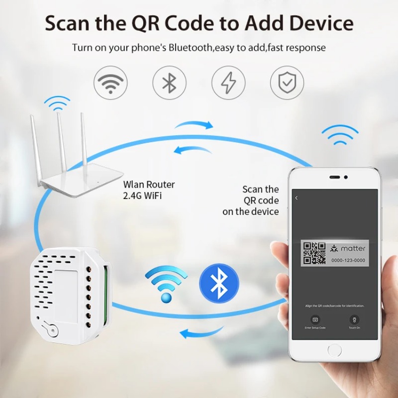 Modulo Interruttore Luce Matte - Smart Home Matter recensione e prezzo