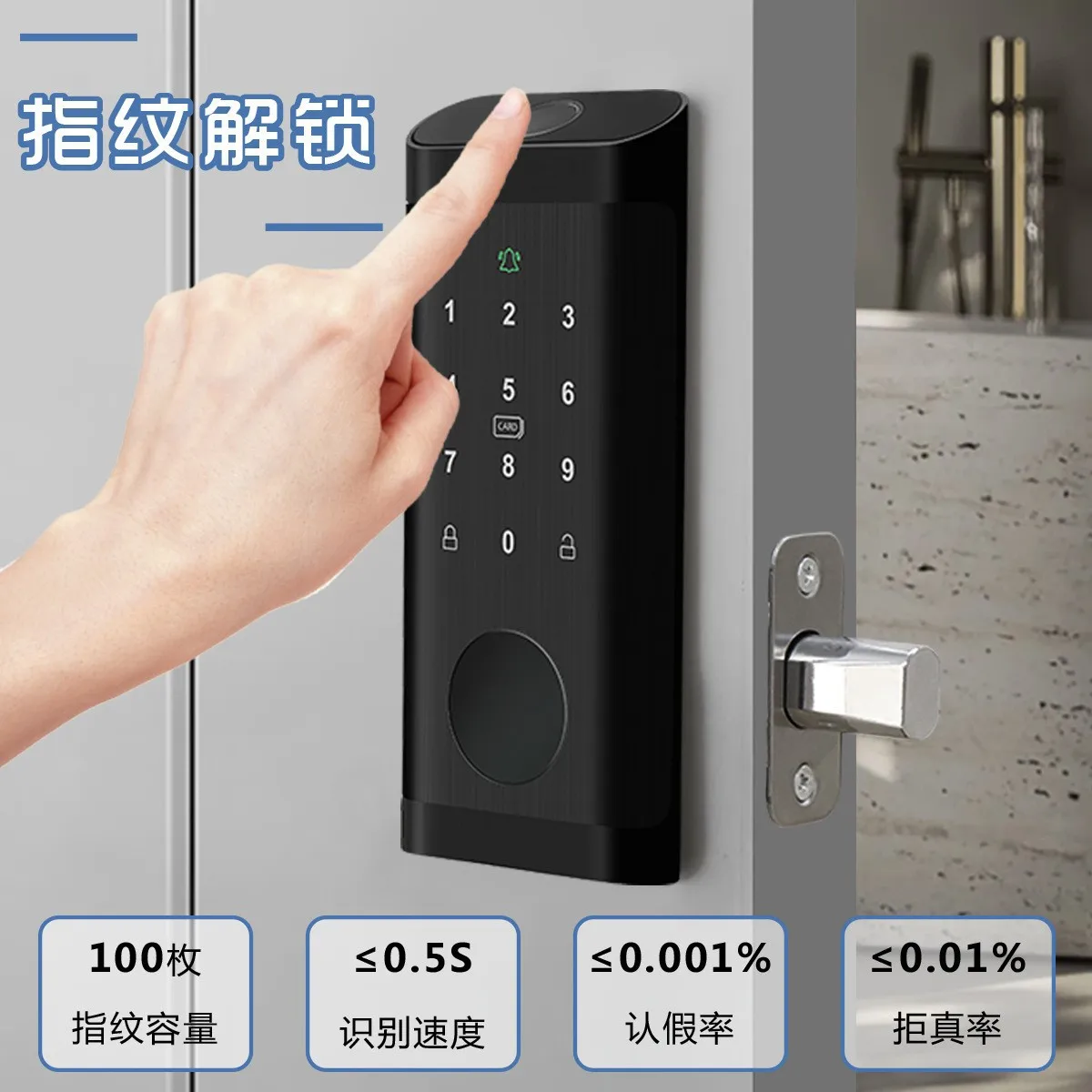 Serratura con impronta digital - Smart Home Door Lock recensione e prezzo