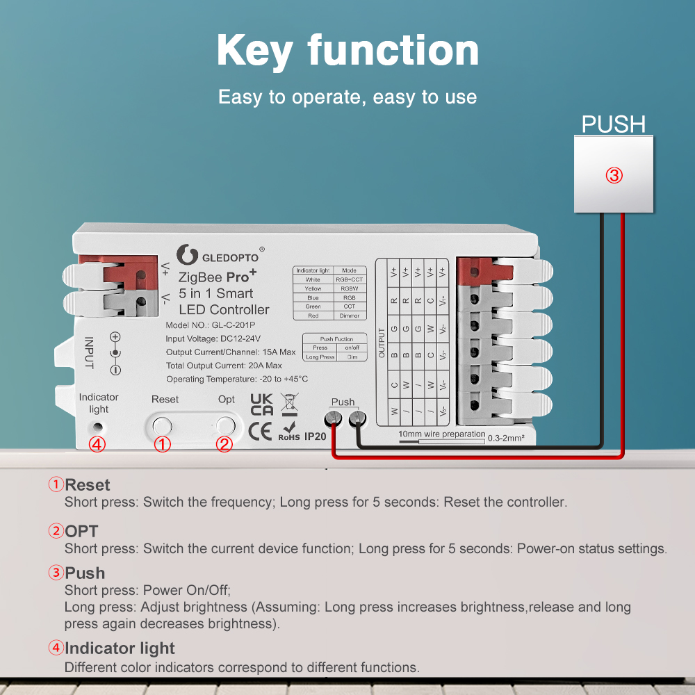 Controller LED GLEDOPTO ZigBee - Alexa Compatible Bulb recensione e prezzo