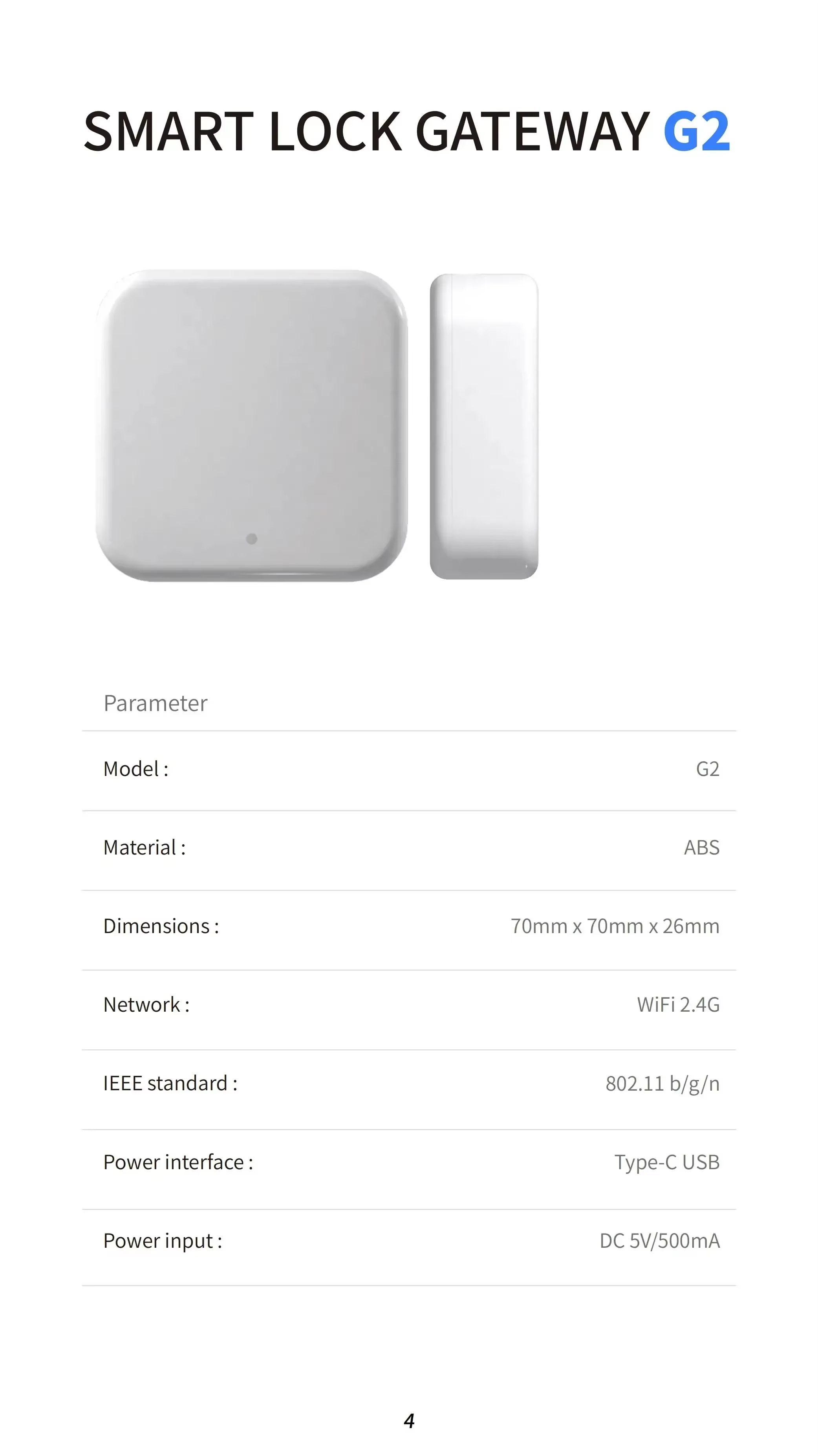 TTLOCK Gateway G2 G3 Hub Bluet - Smart Home Door Lock recensione e prezzo