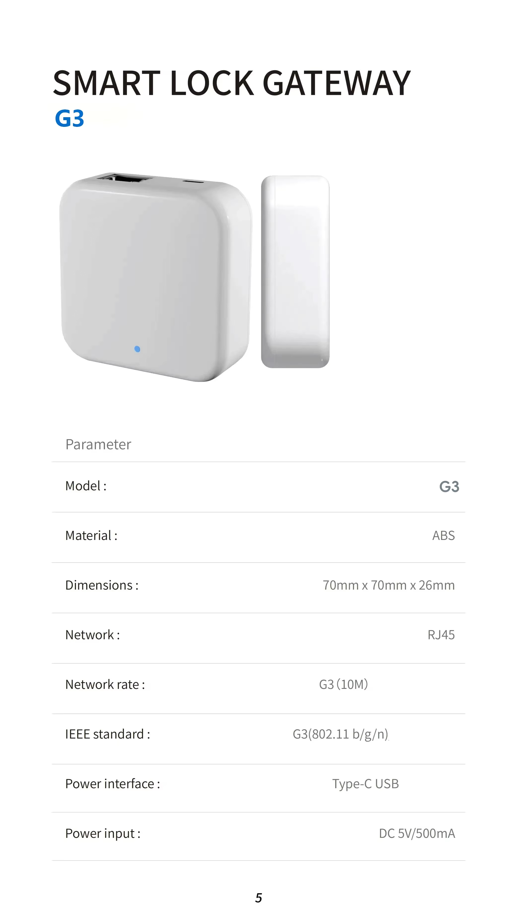 TTLOCK Gateway G2 G3 Hub Bluet - Smart Home Door Lock recensione e prezzo