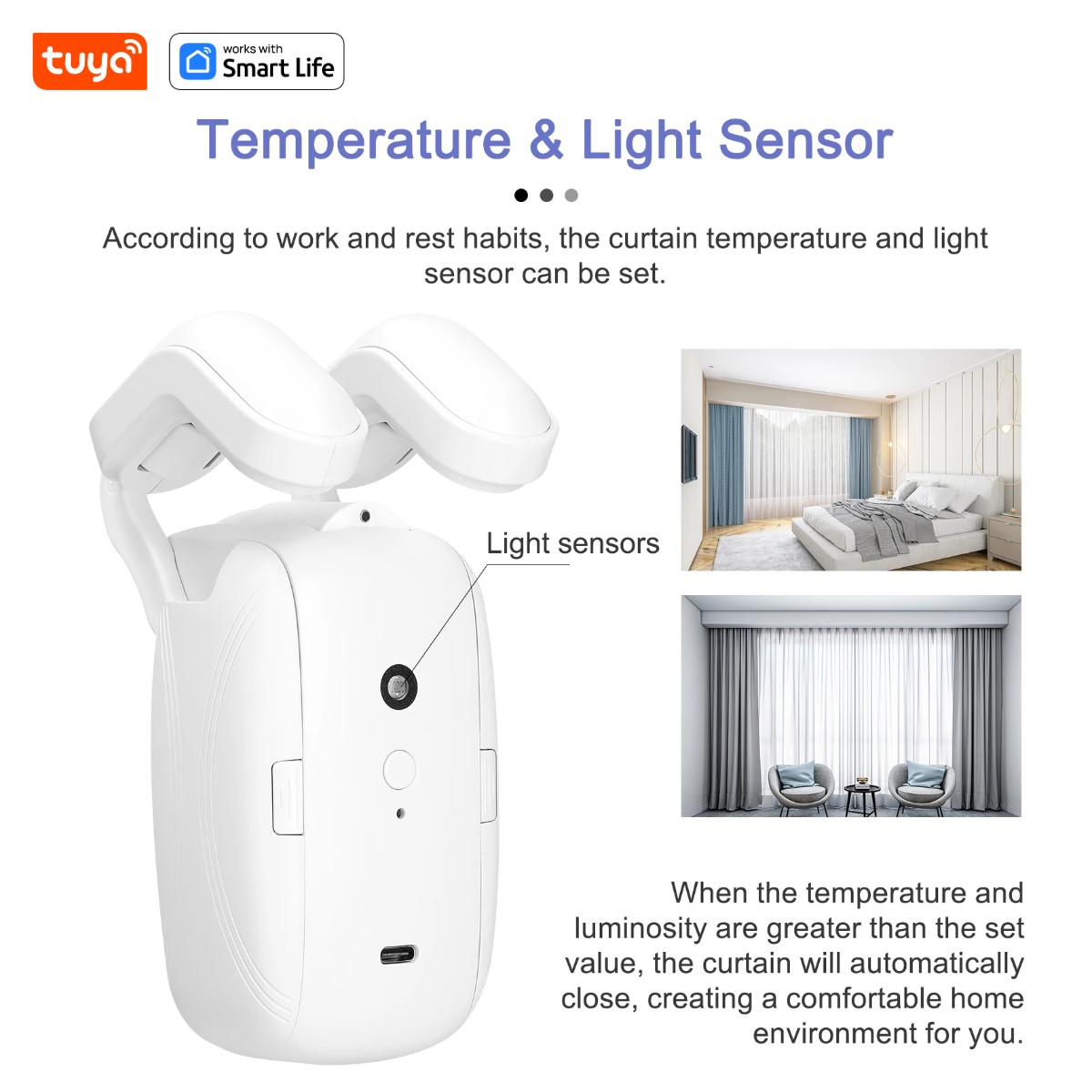 Robot per tende Tuya Smart (gu - Smart Curtain Robot recensione e prezzo