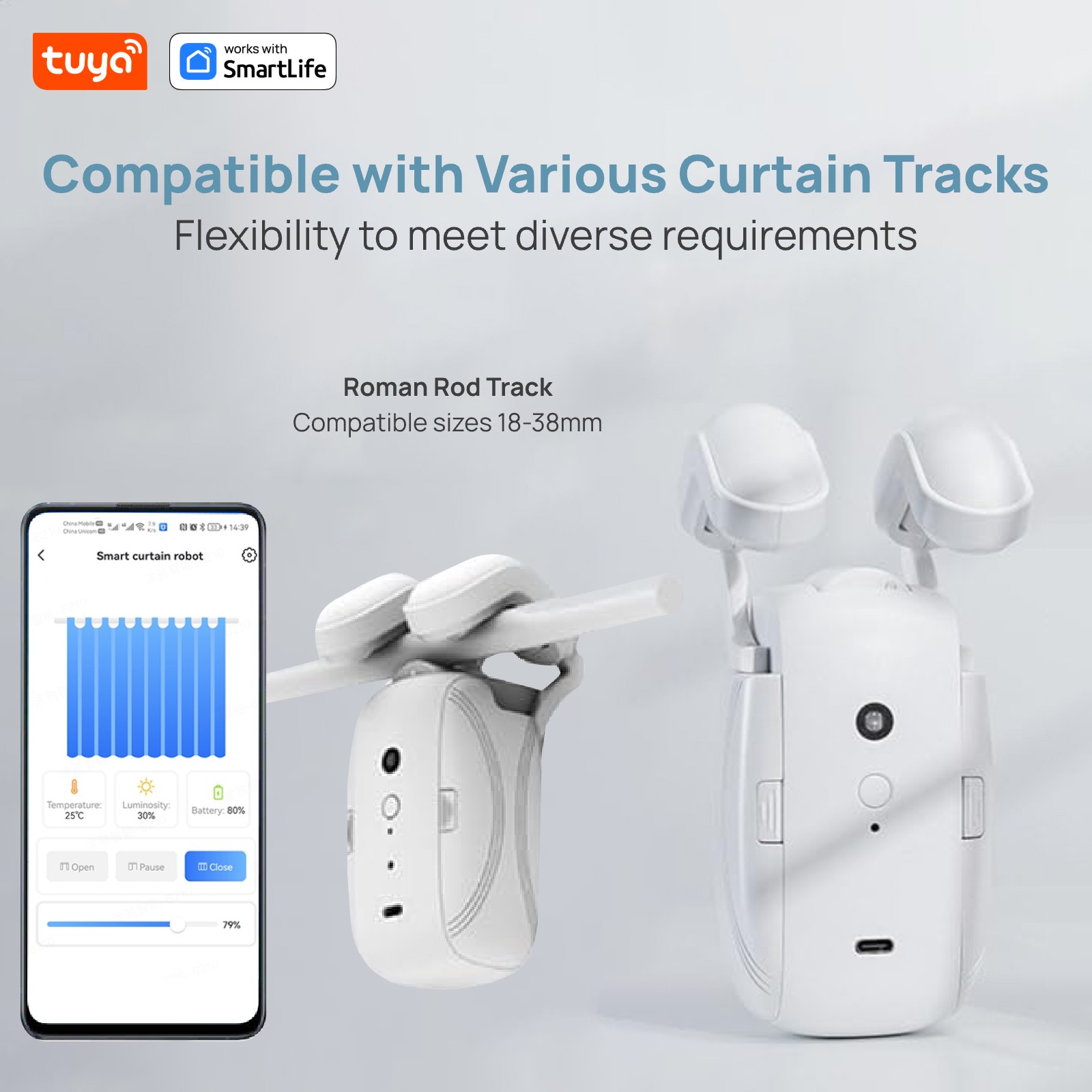 Robot per tende Tuya Smart (gu - Smart Curtain Robot recensione e prezzo