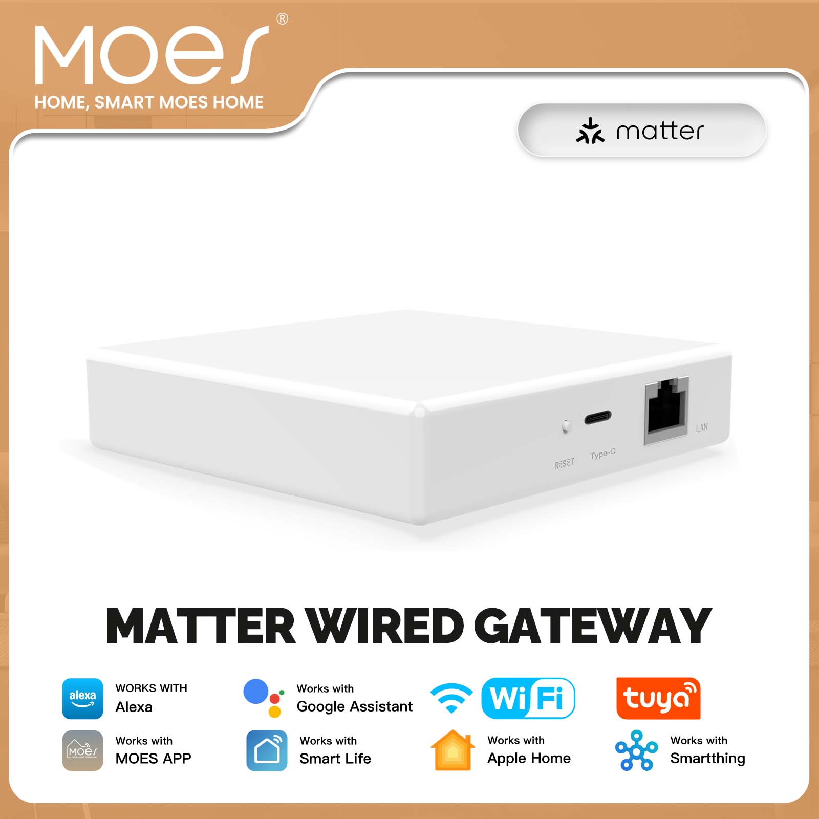 MOES Tuya ZigBee Matter Thread - Smart Home Bridge recensione e prezzo