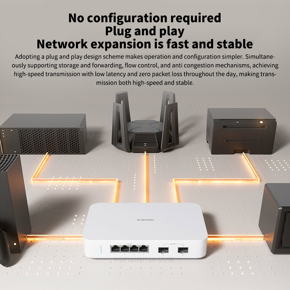 NUOVO Xiaomi Mi 10G Switch Eth - Smart Home Xiaomi Hub 2 recensione e prezzo